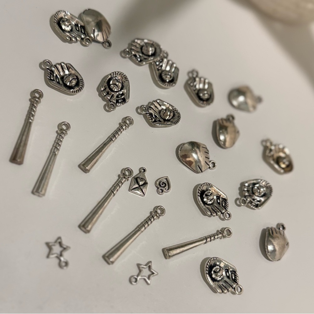 Baseball Charms